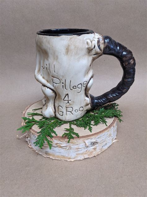 Pirate Grog Mug Sturgeon River Pottery