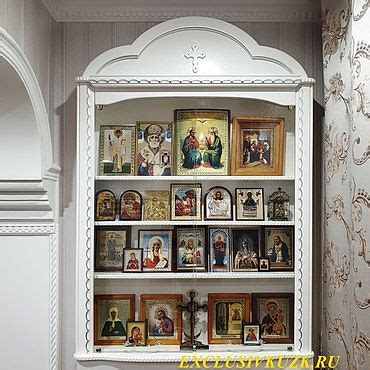 Домашний иконостас угловой напольный арт. 4010259 купить в интернет ...