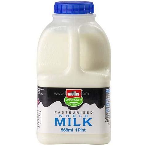 Muller Fresh Whole Milk 1 Pint Whole Milk Milk Osteoporosis