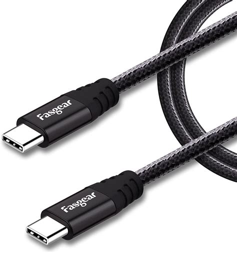 Amazon Fasgear Usb C To Usb C Cable Ft W Power Delivery Fast