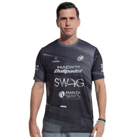 Camiseta Bullpadel Adula Negra La Camiseta De Paquito Navarro 2024