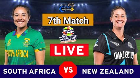 South Africa Women Vs New Zealand Women Th Match Group A Icc Women