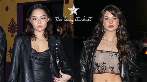 Avani Gregg Sarah Jade Bleau Attend Kilian Paris Event On Grammy