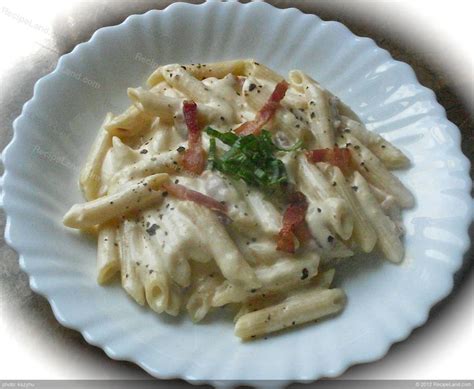 Bacon Carbonara Recipe With Penne Pasta | Deporecipe.co