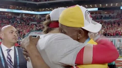 VIDEO: Patrick Mahomes and His Dad Share Incredible Moment After Super ...