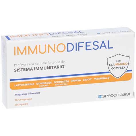 Specchiasol Immunodifesal Integratore Alimentare Pz Redcare