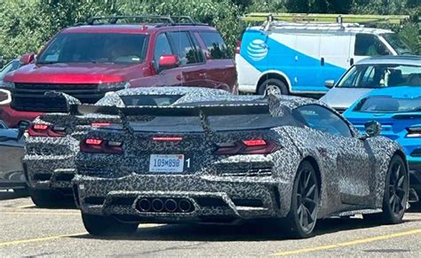 SPIED C8 Corvette ZR1 Zora Prototypes Captured Testing In Akron Ohio