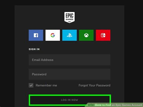 How To Find An Epic Games Account 3 Steps With Pictures