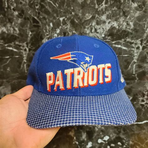 Logo Athletic VTG 90s Logo Athletic Alternate Grid Wool Blend Patriots ...