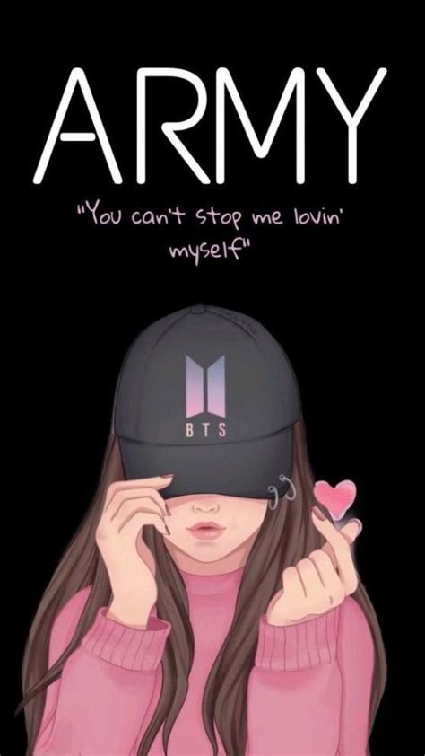 BTS army | Fondo de pantalla de chica linda, Logo de bts, Dibujos para ...