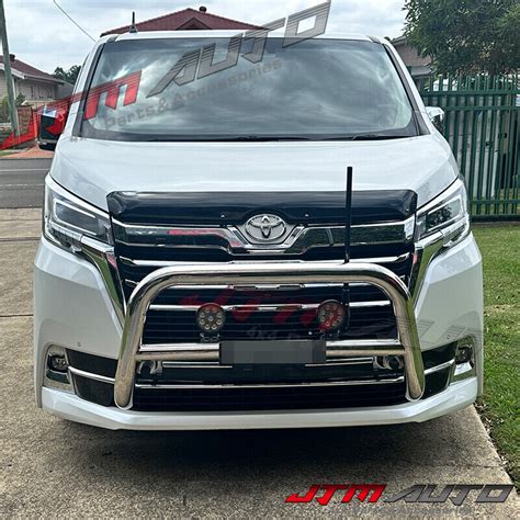 Nudge Bar Stainless Steel Grille Guard To Suit Toyota Granvia