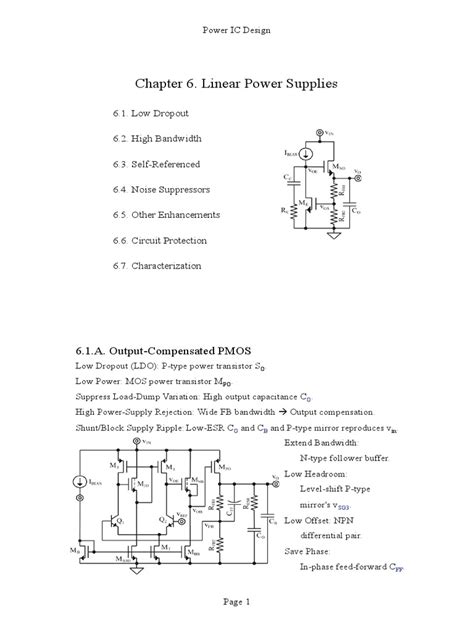 Linear Power Supplies Techniques For High Bandwidth And Noise