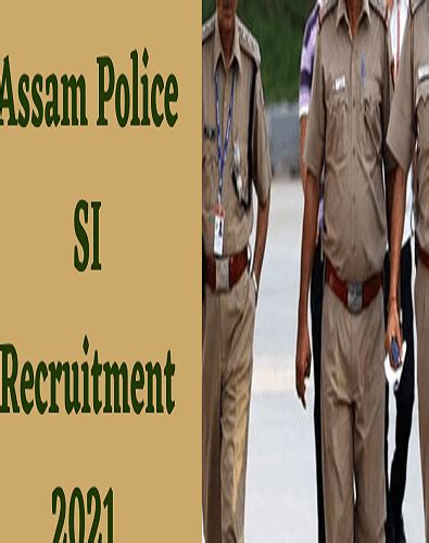 Assam Police Si Recruitment 2024 Unlock Your Career Potential With