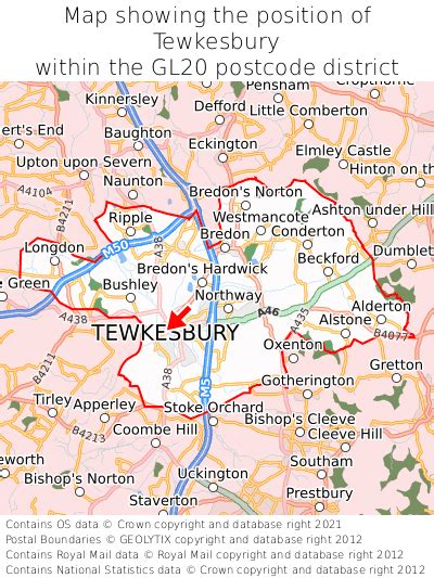 Where is Tewkesbury? Tewkesbury on a map