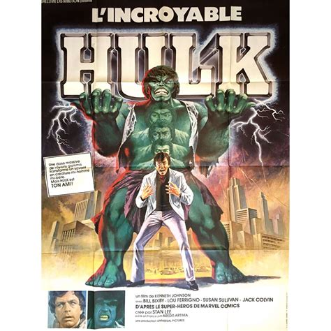 Affiche De L INCROYABLE HULK