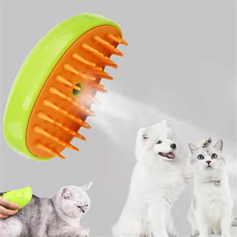 Dampfende Hunde B Rste Elektrisches Spray Katzen Haar B Rste 3 In1