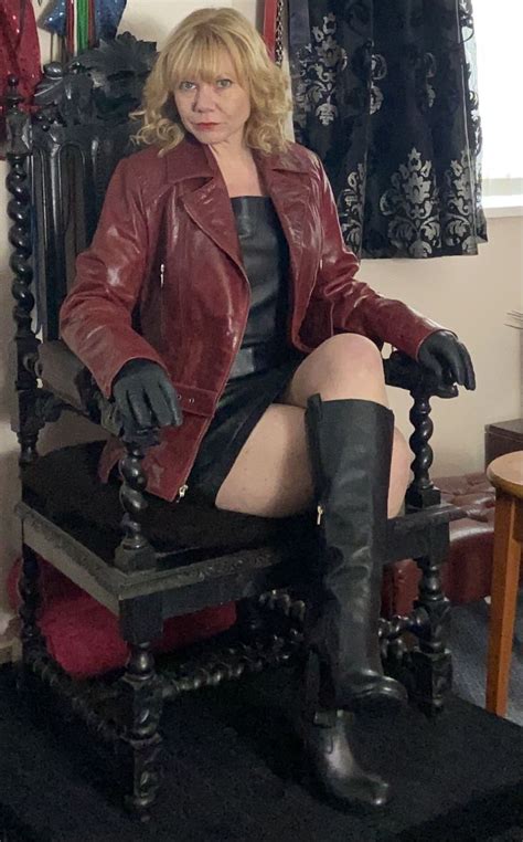 Under The Boot In 2024 Leather Outfits Women Tough Woman Stylish