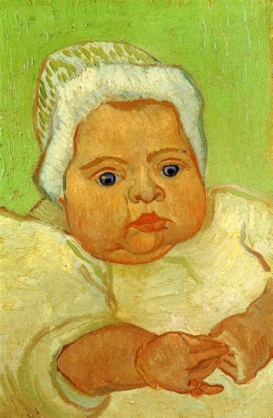 The Baby Marcelle Roulin, 1888 - Vincent van Gogh - WikiArt.org