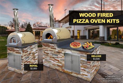 Wood-Fired Pizza Oven Kit | Kings Building Material