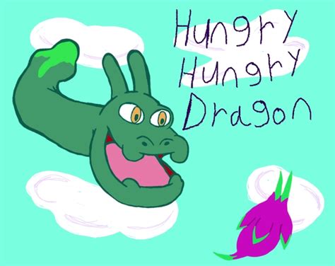 Hungry Hungry Dragon by Orblus