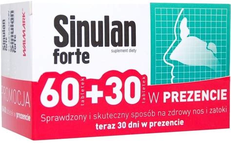 Sinulan Forte 60 Tabl 30 Tabl Opinie I Ceny Na Ceneo Pl