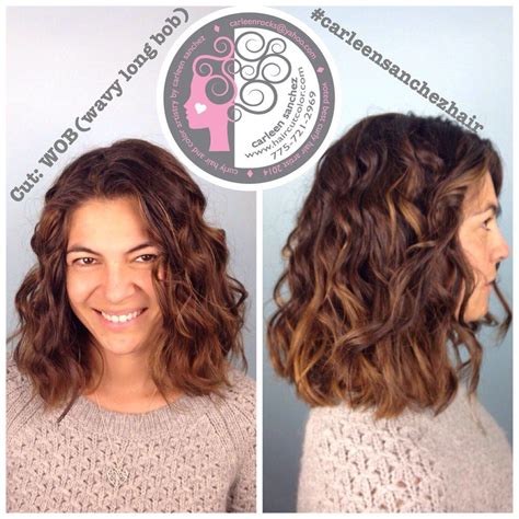 Searchqthe Lob Wavy Curly Hairstyle Lob