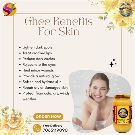 Ghee Benefits For Skin | Ghee benefits, Beauty skin care routine ...