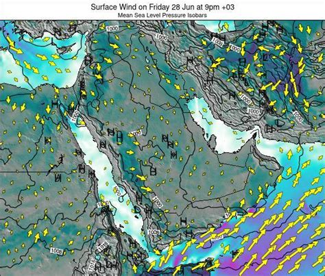 Bahrain Surface Wind On Friday Feb At Pm Ast