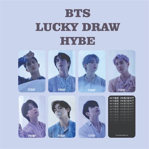 Bts Proof Lucky Draw