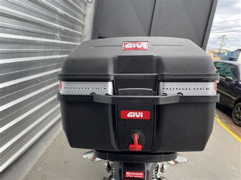 Baú 27L Givi Traffic Bagageiro CRF1100L Africa Twin MT Chapam