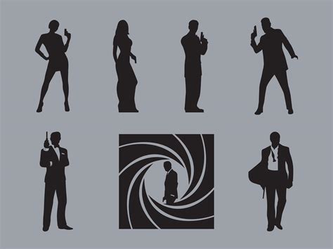 International Spy Silhouette Vectors 107527 Vector Art at Vecteezy