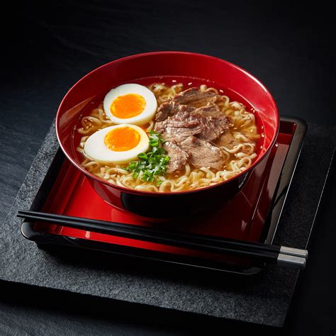 Ramen Soup With Beef And Egg Oyakata