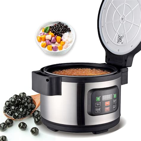 Amazon Mvckyi Commercial Tapioca Boba Maker Pearl Cooker L