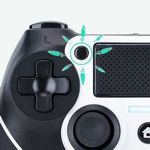 VooFun Mando Compatible para PS4 Inalámbrico Mando Compatible con PS4