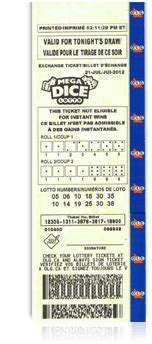 The Mega Dice Lotto- Daily Choice Of Ontario