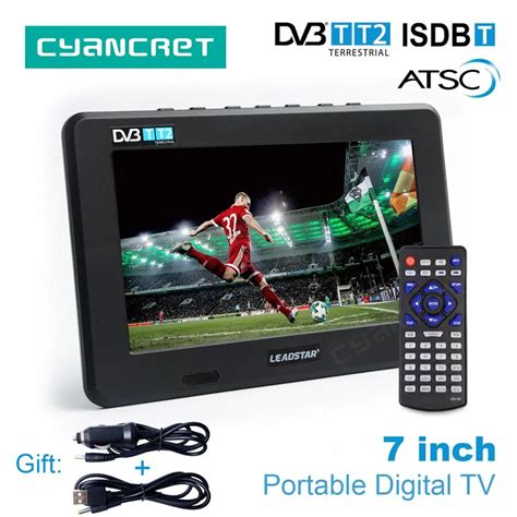 Leadstar Inch Portable Tv Dvb T Atsc Isdb T Tdt Digital And Analog