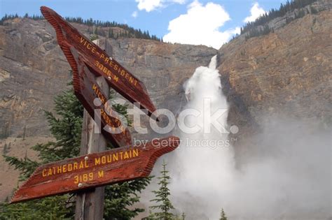 Takakkaw Falls In British Columbia, Canada Stock Photo | Royalty-Free | FreeImages