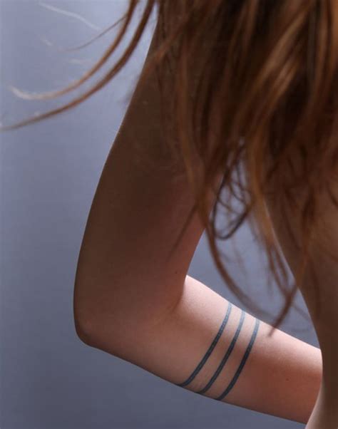 Tatuajes De L Neas En El Brazo Ideas Significado Y M S Tatoo