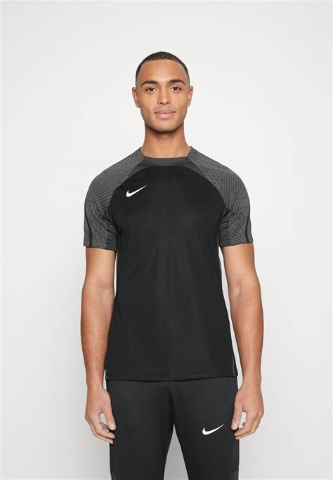 Nike Performance Strike Ss Športne Majice Black Anthracite White