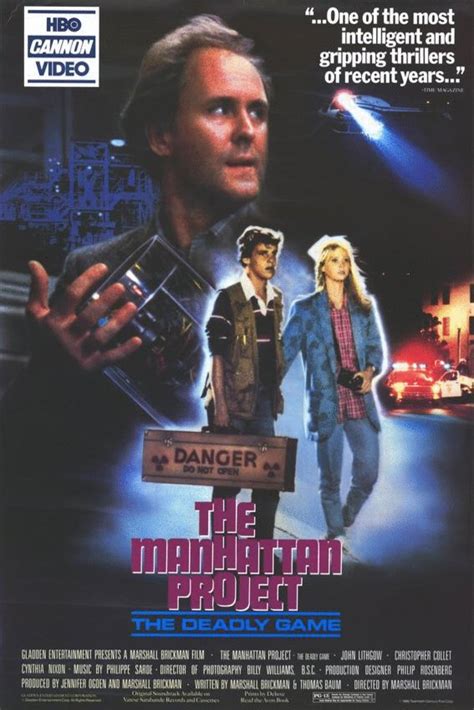 The Manhattan Project (1986) by Marshall Brickman