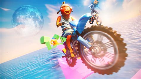 OBBY ON A BIKE FORTNITE EASY 8893 6531 3994 By Blurfire Fortnite