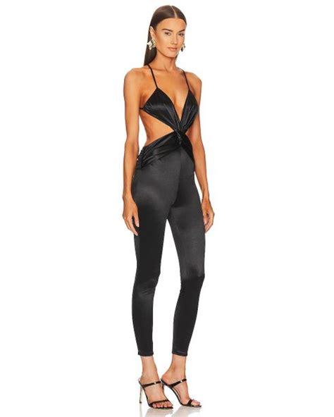 Michael Costello X Revolve Zlata Jumpsuit In Black Lyst