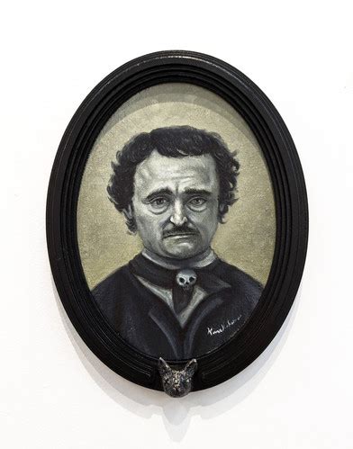 Karikatura Edgar Allan Poe Helvella Art