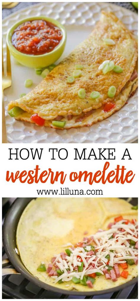 Easy Western Omelette Recipe Lil Luna