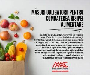 Măsuri obligatorii pentru combaterea risipei alimentare MMC Law