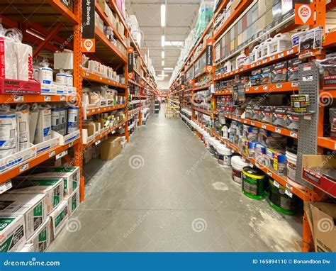 Home Depot Store Aisle