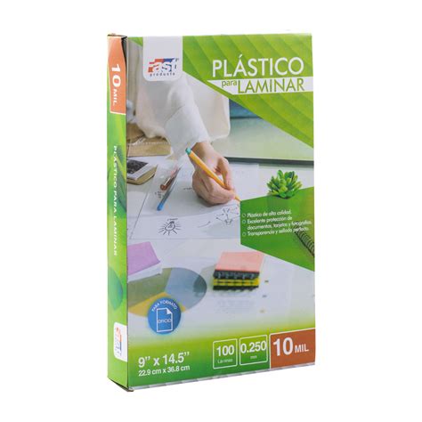 Plastico Para Laminar Fast Cx Oficio X X Milesimas