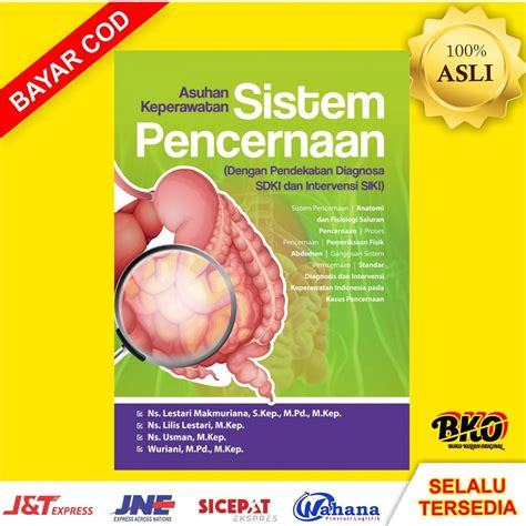 Jual Buku Asuhan Keperawatan Sistem Pencernaan Diagnosa Sdki Dan