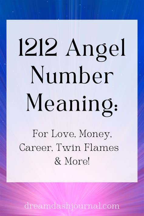 1212 Angel Number Meaning for Love, Manifestation & Balance