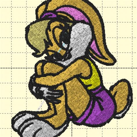 Embroidery Design Lola Bunny Etsy